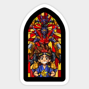 Digistained Glass Tagiru Sticker